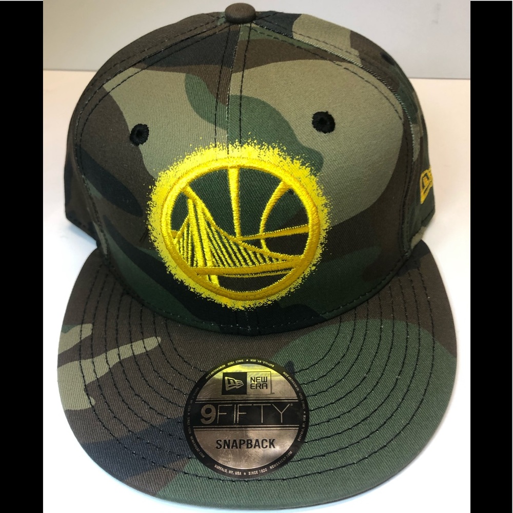 Golden state warriors camo Snapback new era hat